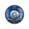 Pferd 7" x 5/8-11 Thd. POLIFAN Flap Disc - Z SGP STRONG STEEL, Zirconia, 50 Grit, Conical 62982 - alternate 2
